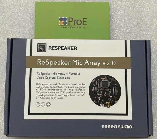 ReSpeaker Mic Array v2.0 4 MIC | Điện tử ProE