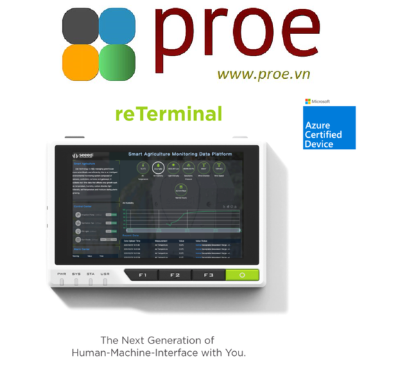 reTerminal - Embedded Linux with Raspberry Pi CM4 and 5-Inch Capacitive Multi-Touch Screen