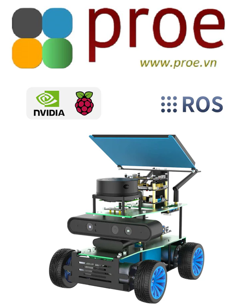 ROSMASTER X1 ROS Robot for Jetson NANO 4GB/RaspberryPi 5 | Điện tử ProE