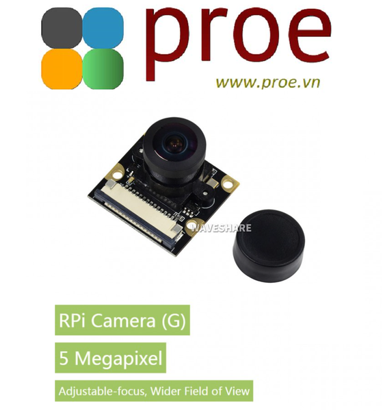 RPi Camera (G), Fisheye Lens