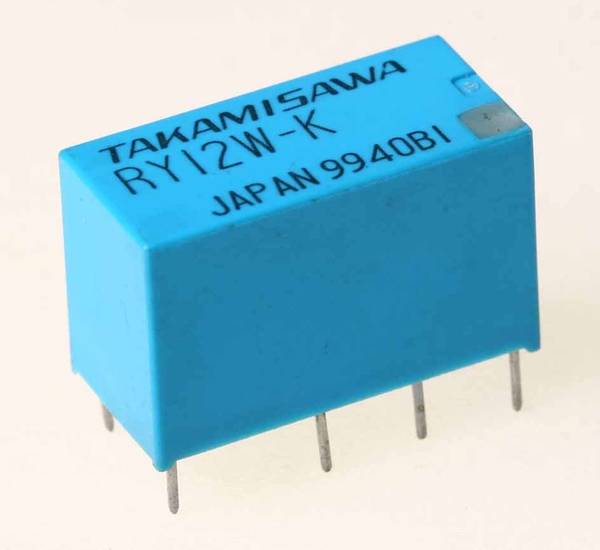 RY12W-K Relay 12V 2 Form C (DPDT)