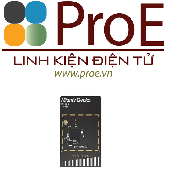 EFR32MG12 2.4 GHz +10 dBm 1 MB Flash Radio Board