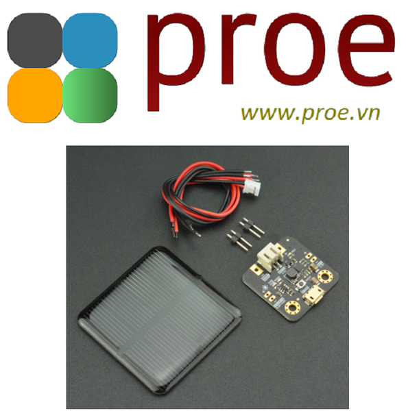 Solar Power Manager Micro (2V 160mA Solar Panel Included)