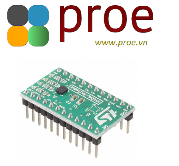 STEVAL-MKI196V LSM6DSO adapter board for a standard DIL24 socket