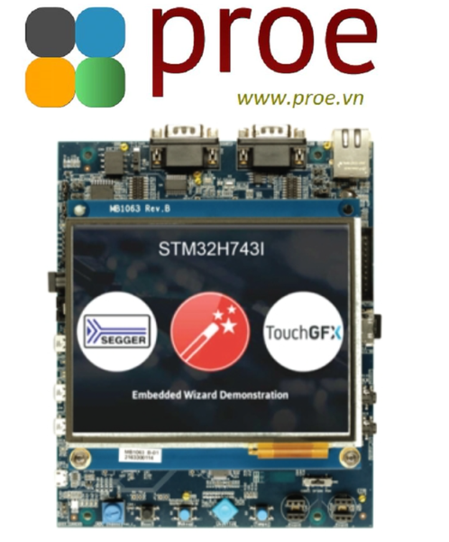 STM32H743I-EVAL STM32H743I-EVAL2 Evaluation board with STM32H743XI MCU