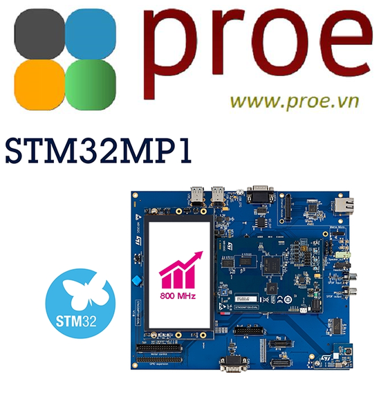 STM32MP157F-EV1 Evaluation board with STM32MP157F MPU