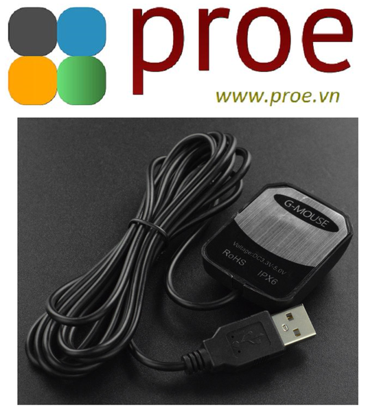 TEL0138 USB GPS Receiver (2m Extension Cable)