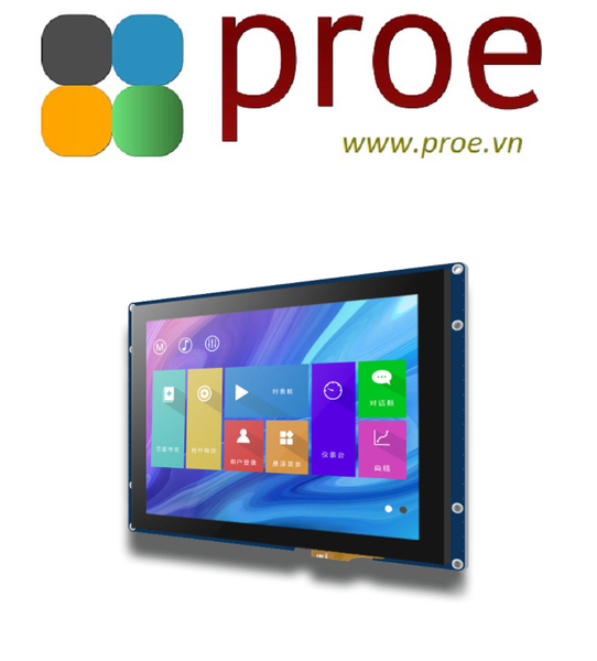 TJC8060X580_011C 8 inch HMI TJC Cảm ứng điện dung