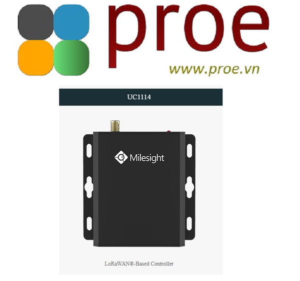 UC1114 LoRaWAN Based Controller