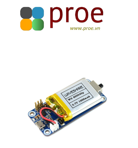Uninterruptible Power Supply UPS HAT For Raspberry Pi Zero, Stable 5V Power Output