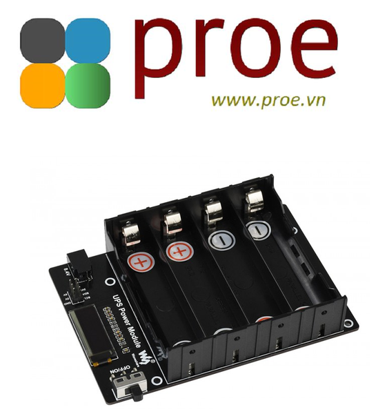 UPS Power Module (EN) Uninterruptible Power Supply UPS Module For Jetson Nano, Stable 5V Power Output