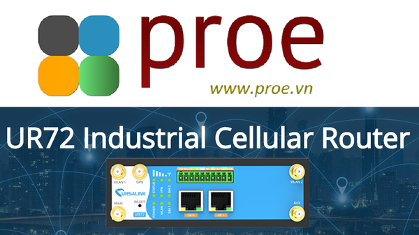 UR72-L00E-S1122 UR72 Industrial Cellular Router