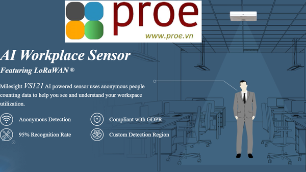 VS121-915M LoRaWAN Workplace Sensor