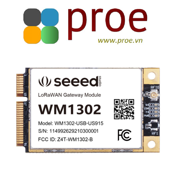 114992629 WM1302 LoRaWAN Gateway Module (USB) - US915, based on LoRa Concentrator Semtech SX1302