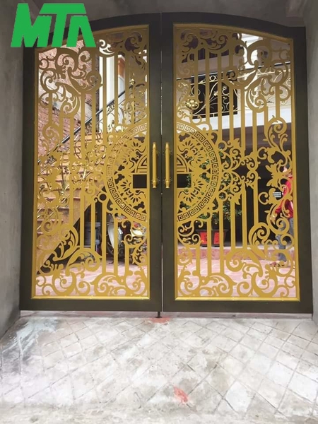 mẫu cửa cổng nhà đẹp