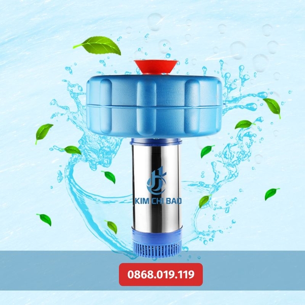 Máy phun mưa tạo oxy hòa tan TMS-1.1B - Thân inox