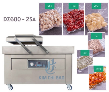 Máy hút chân không 2 buồng DZ600-2SA
