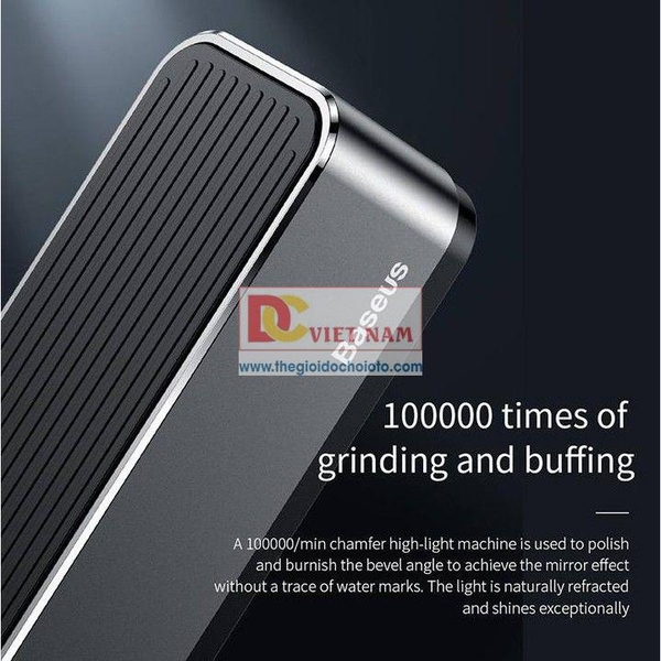 Bảng số điện thoại dạ quang trên ô tô Baseus ACNUM-B0S