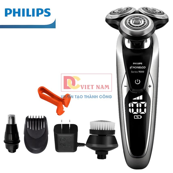 Máy cạo râu khô và ướt Philips Norelco, Series 9000, Shaver 9850. Thương hiệu Hà Lan cao cấp Philips - S9733/90