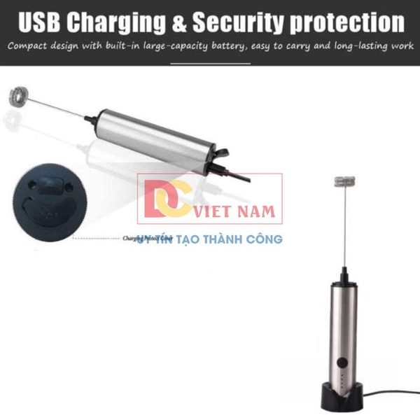 Máy đánh trứng, tạo bọt cà phê cầm tay cao cấp MFB1501G