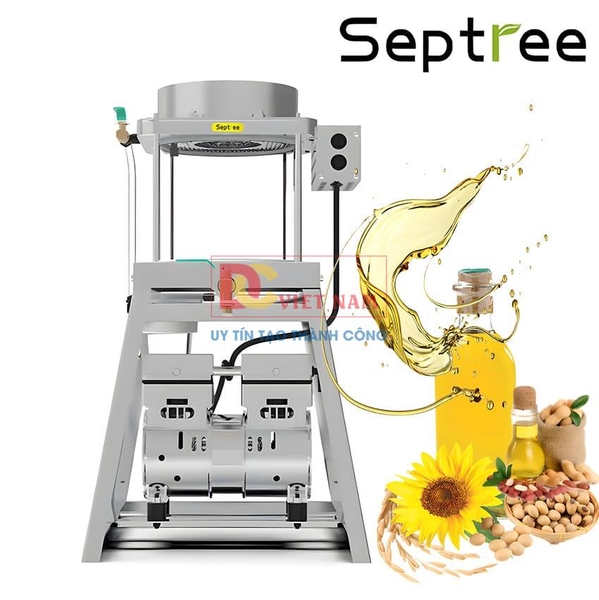 Máy lọc dầu ăn thực vật chân không cao cấp, dòng máy công nghiệp. Thương hiệu cao cấp Septree - YOP16