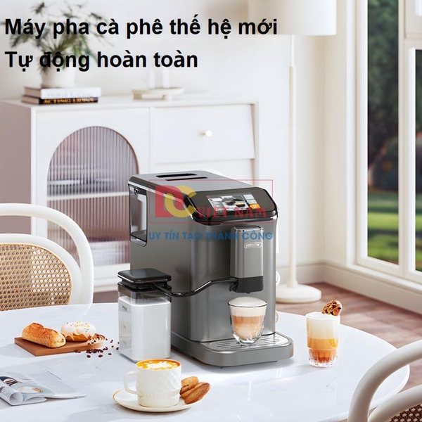 Máy pha cà phê tự động chuyên nghiệp, dùng cho quán cà phê, nhà hàng và khách sạn HiBREW H16