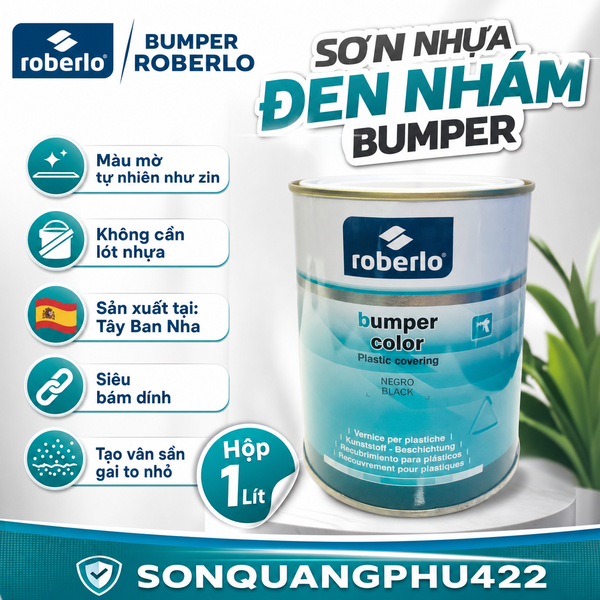 son-nhua-den-nham-roberlo-bumper-color-tay-ban-nha-son-tao-san-taplo-tapli-lot-n