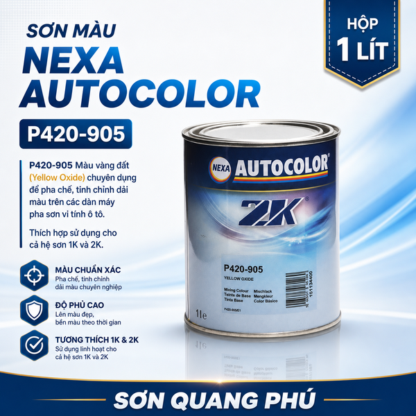 p420-905-son-goc-2k-vang-oxide-nexa-autocolor
