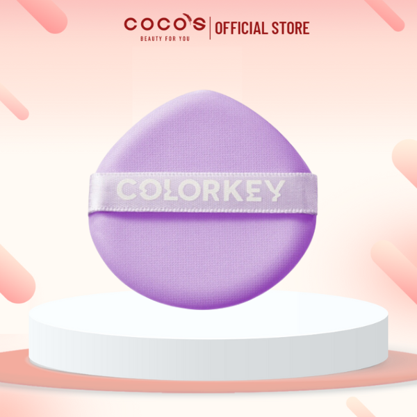 [QUÀ TẶNG] Bông Mút Trang Điểm Colorkey Màu Tím