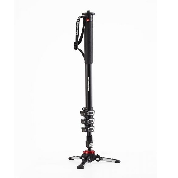 Manfrotto XPRO Monopod Alu 4 sec with Base