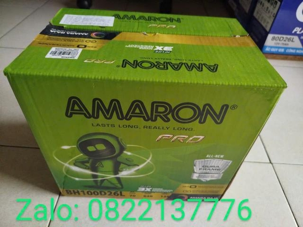 Ắc Quy Amaron 100D26L 70Ah