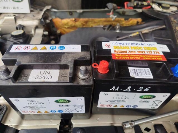 Bình Ắc Quy Phụ Xe Land Rover