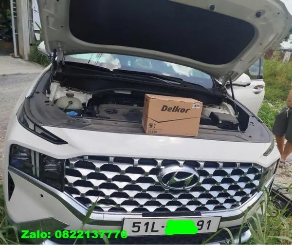 Bình Ắc Quy Xe Hyundai Santafe Chính Hãng Giá Tốt TPHCM