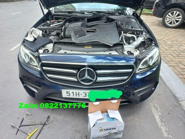 Ắc Quy Xe Mercedes E200