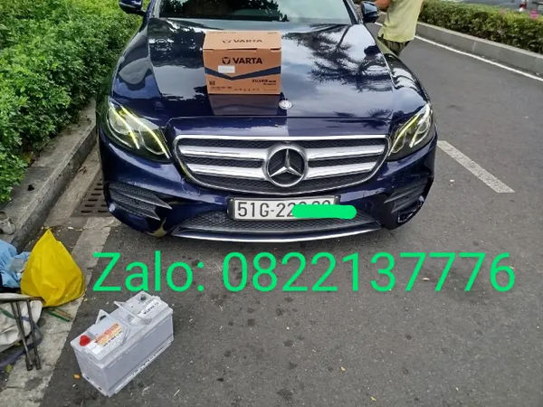 Ắc Quy Xe Mercedes E250 Chính Hãng, Thay Tận Nơi TPHCM