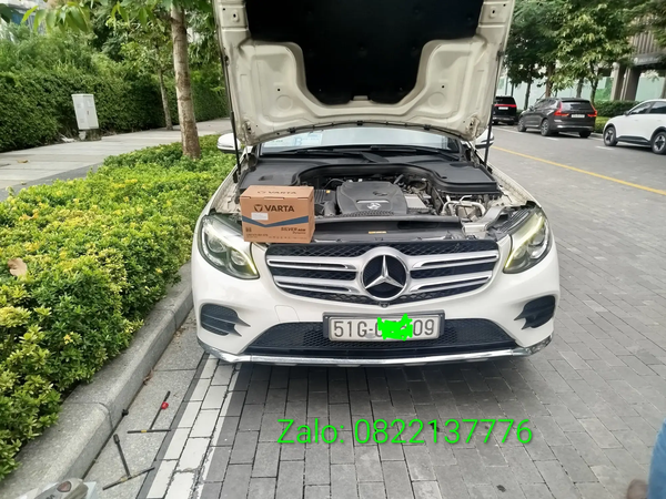 Ắc Quy Xe Mercedes GLC 250 Chính Hãng, Thay Tận Nơi TPHCM
