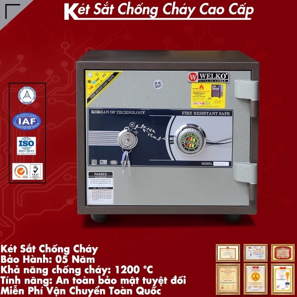 Két sắt Welko KCC38KC khóa cơ chính hãng giá rẻ