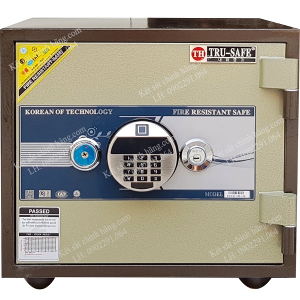 Két sắt mini khóa vân tay điện tử W38VTDT