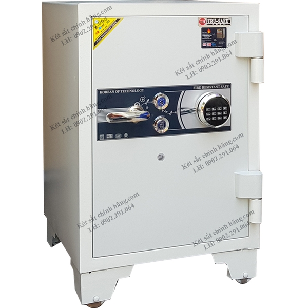 Két sắt trusafe siêu cường W999DT điện tử hàn quốc màu trắng chất lượng cao