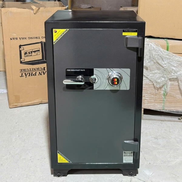 Két sắt TOKYO TKO1000C to cỡ lớn khóa cơ chống cháy cho công ty