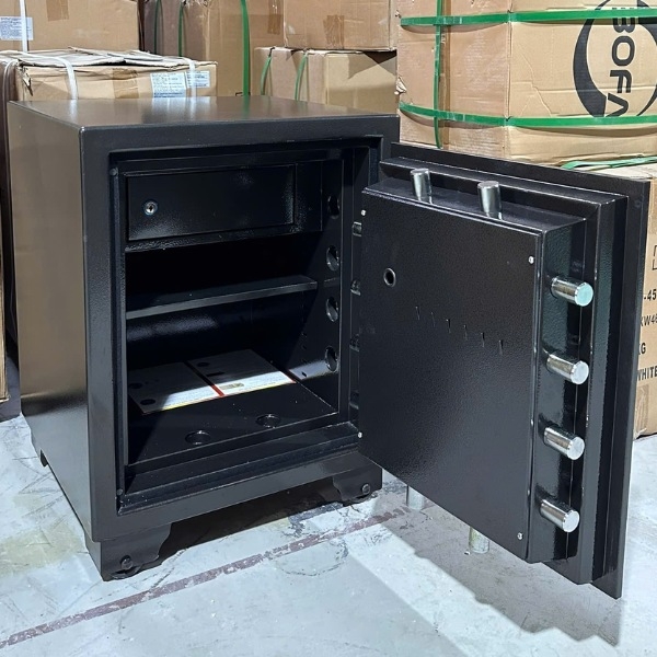 Két sắt welko US68FE vân tay điện tử màu đen, trắng