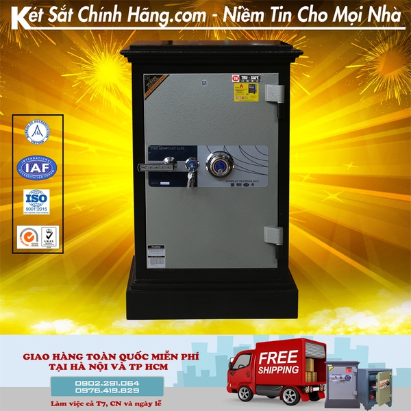 Két sắt K74KDM khóa cơ đổi mã chống cháy chất lượng cao