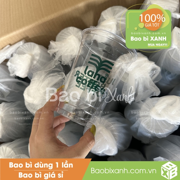 Ly nhựa Laha Coffee
