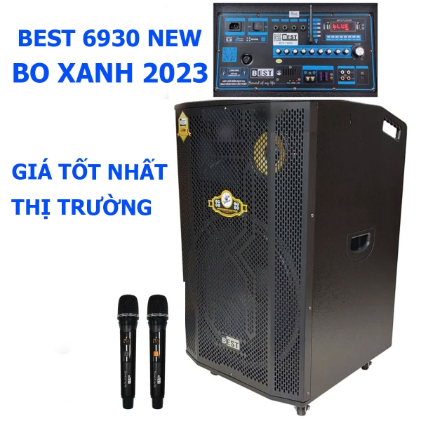 Loa Best 6930 new 2023- thiết kế đột phá, bass 5 tấc uy lực