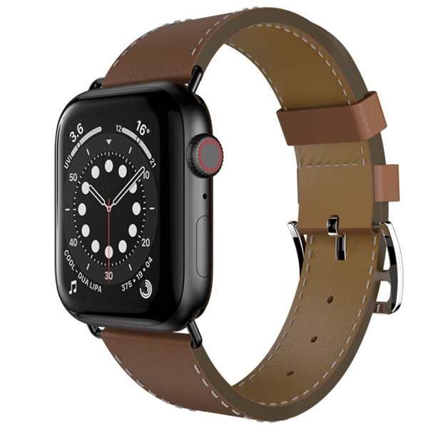 Dây Đồng Hồ Da Apple Watch Series 1-2-3-4-5-6-7/SE SwitchEasy Bản 42/44/45/49mm Chất Liệu Da Thật Cao Cấp