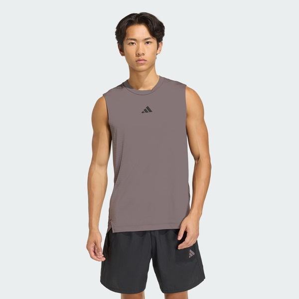 Áo Tank Top tập luyện adidas D4T Primelft 3 sọc Nam - KD0375 - Ảnh 3