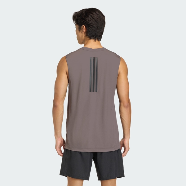 Áo Tank Top tập luyện adidas D4T Primelft 3 sọc Nam - KD0375 - Ảnh 1