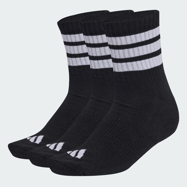 Tất cổ chân adidas Cushioned 3 sọc 3P Unisex - KC9617 - Ảnh 3