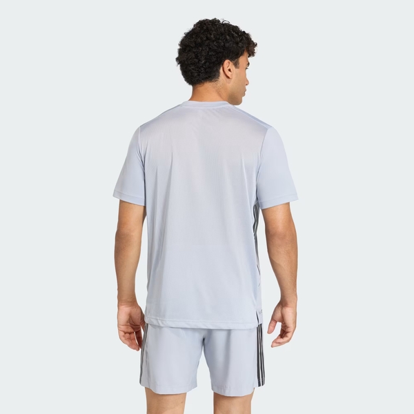 Áo T-shirt tập luyện adidas Tech Essentials 3 sọc Nam - KQ7487 - Ảnh 1