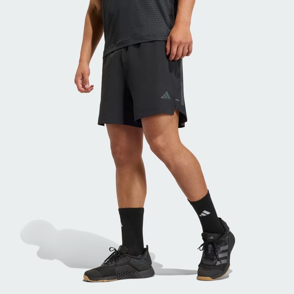 Quần short tập luyện adidas D4T Power 3 sọc Nam - KD0353 - Ảnh 3